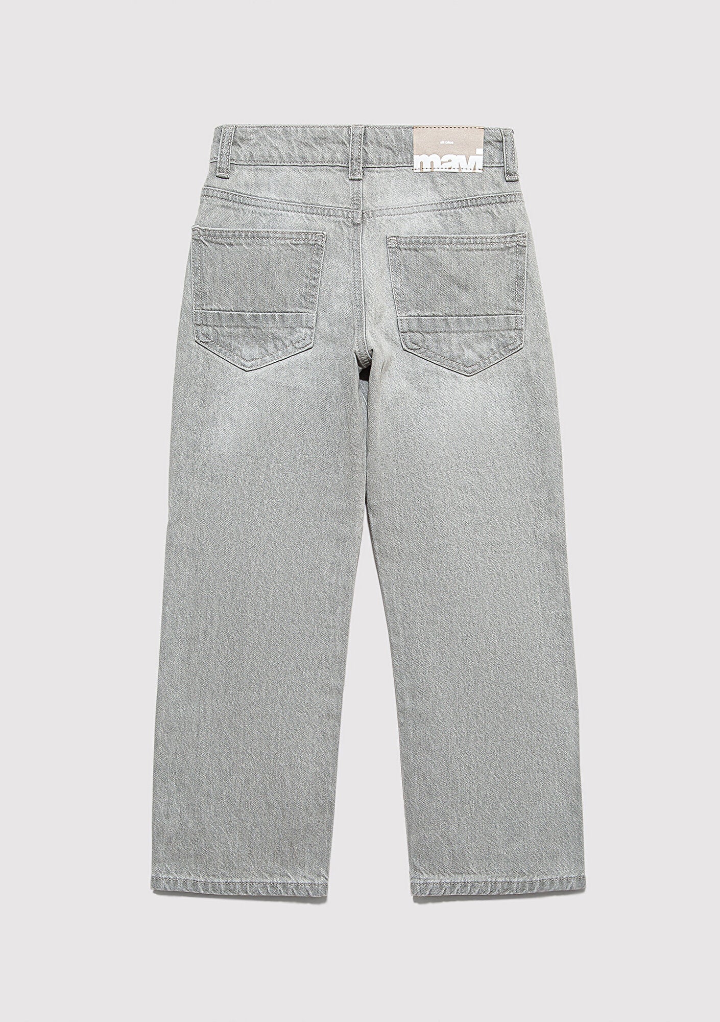 Grey Denim Jean Pants