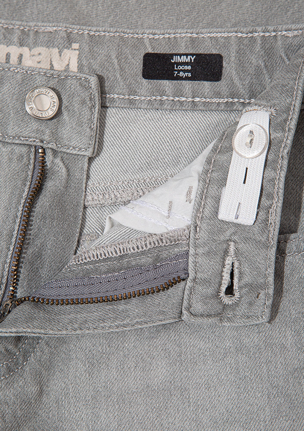 Grey Denim Jean Pants