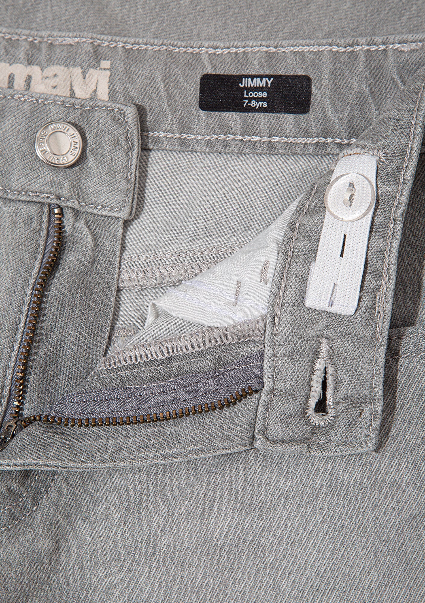 Grey Denim Jean Pants